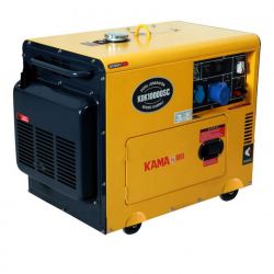 Дизельний генератор Kama KDK10000SC 9,4 кВА однофазний (Турція)