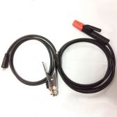 Комплект кабелей КГ-10 2+3 качеств. китайские штекеры и зажимы (200A)