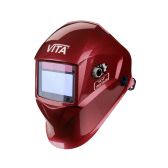 Сварочная маска хамелеон VITA TIG 3-A True Color (металлические соты красная)